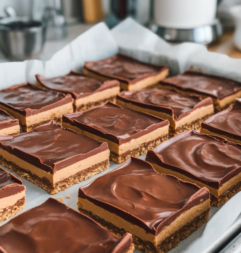 Peanut Butter Blossom Bars