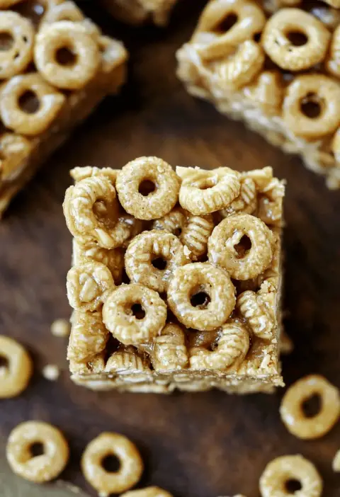 Peanut Butter Cheerio Bars