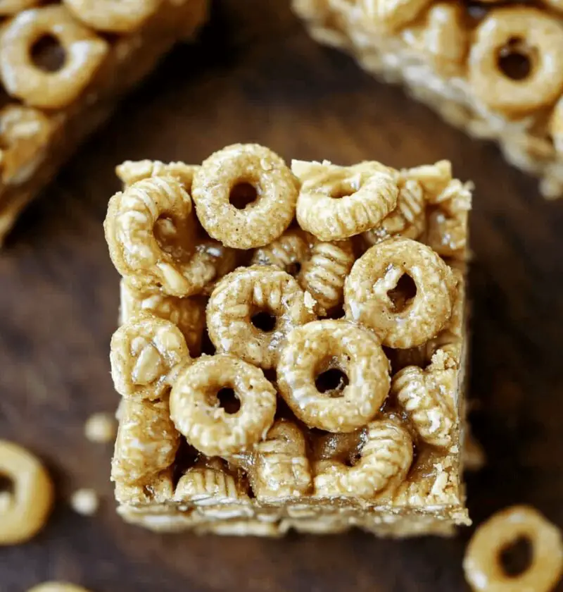 Peanut Butter Cheerio Bars