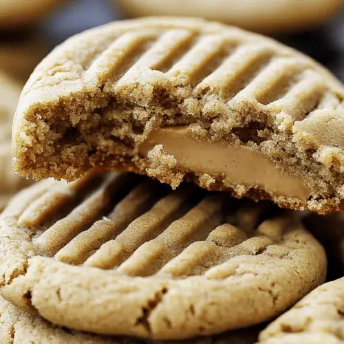 Peanut Butter Stuffed Cookies