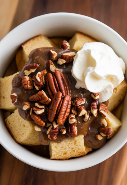 Pecan Pie Bread Pudding
