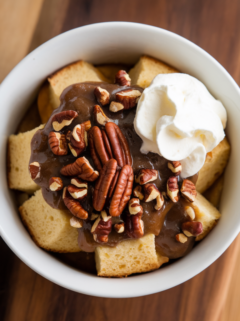 Pecan Pie Bread Pudding