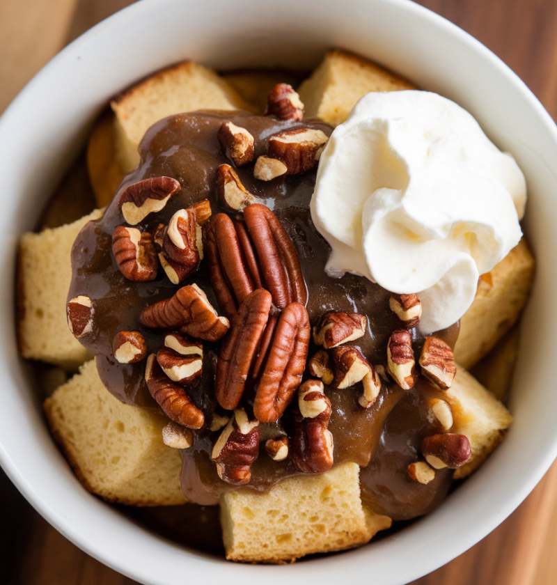 Pecan Pie Bread Pudding