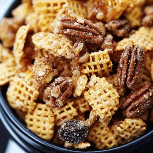 Praline Crunch Snack Mix