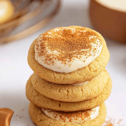 Pumpkin Cheesecake Cookies