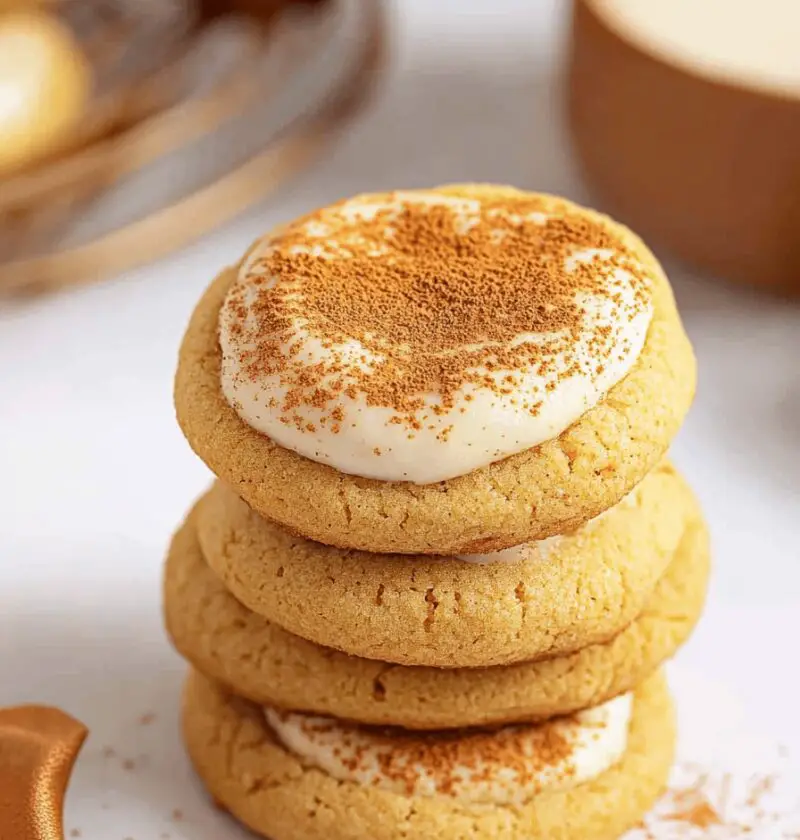 Pumpkin Cheesecake Cookies