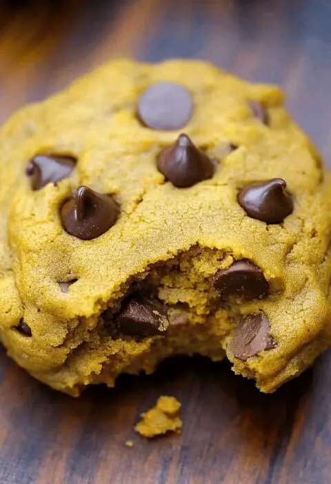 Pumpkin Chocolate Chip Cookies