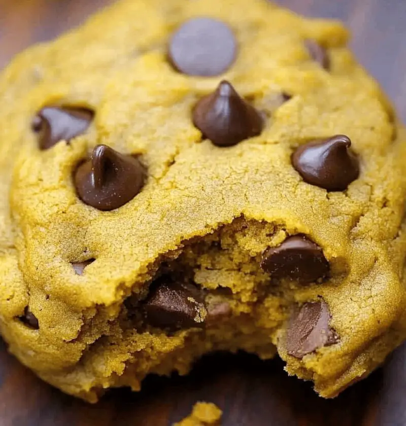 Pumpkin Chocolate Chip Cookies
