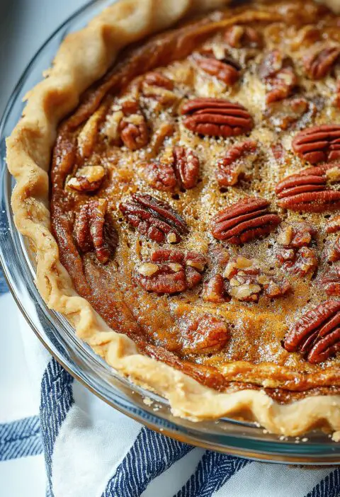 Pumpkin Pecan Pie