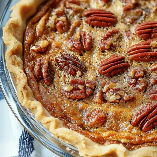 Pumpkin Pecan Pie