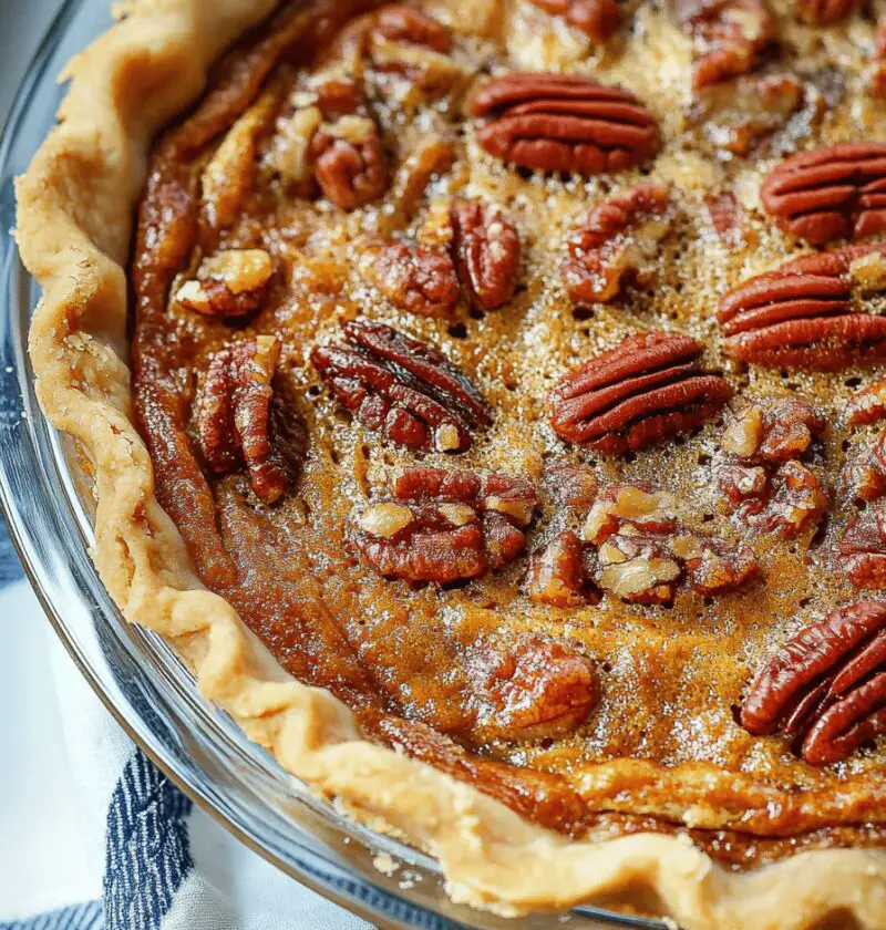 Pumpkin Pecan Pie