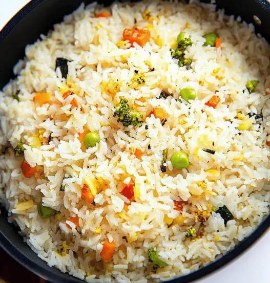 Rice With Vegetables – Then and Now Recipes