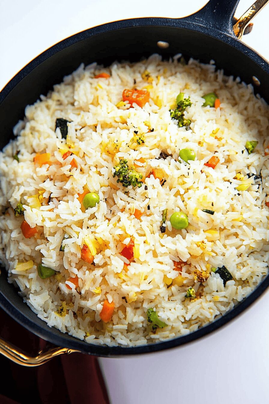 Rice With Vegetables – Then and Now Recipes
