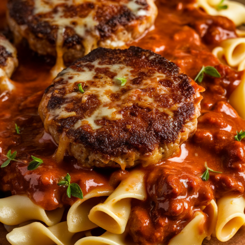 Sloppy Cheeseburger Pasta