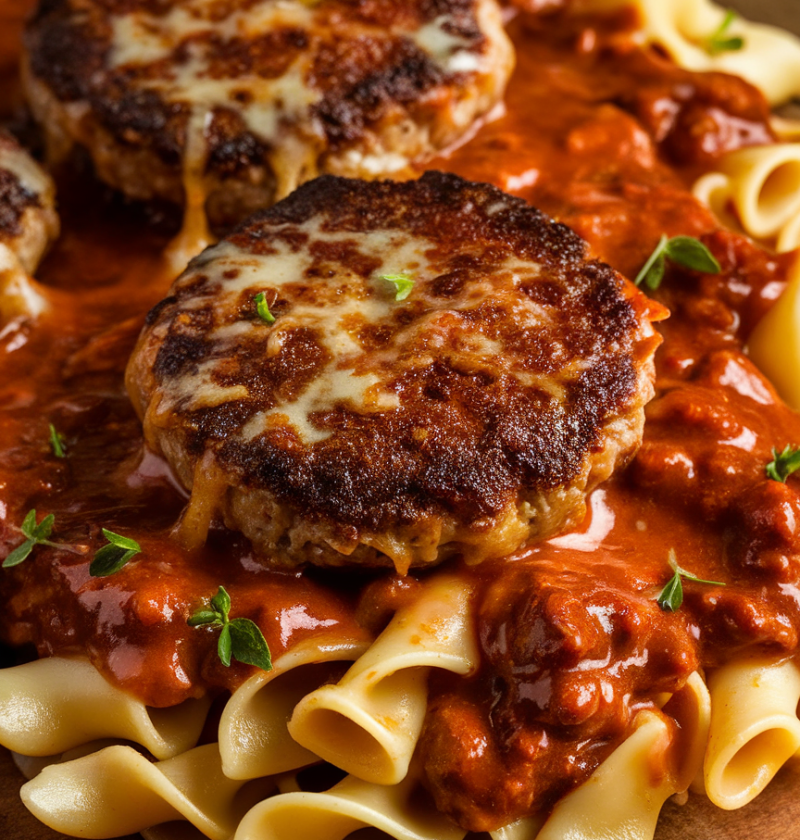 Sloppy Cheeseburger Pasta