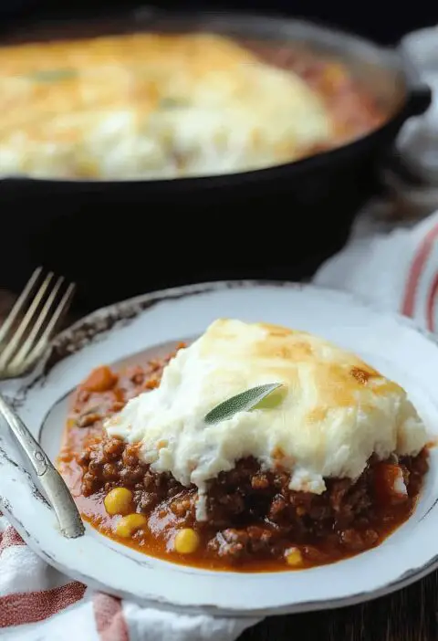 Sloppy Joe Shepherds Pie