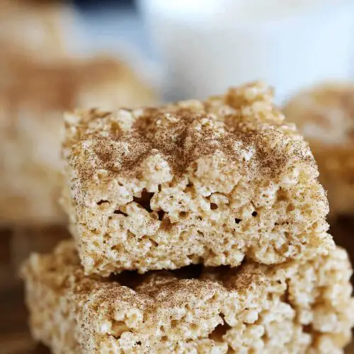 Snickerdoodle Rice Krispies Treats