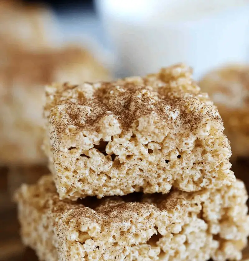 Snickerdoodle Rice Krispies Treats