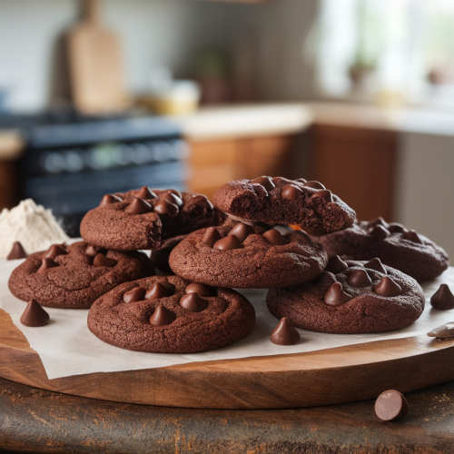 Soft Batch Chocolate Mm Cookies