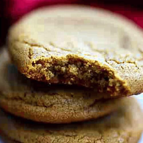 Soft Ginger Cookies