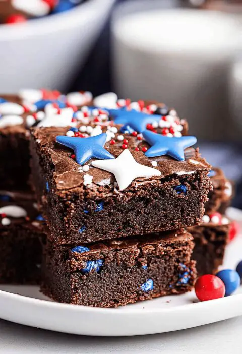 Star Spangled Brownies