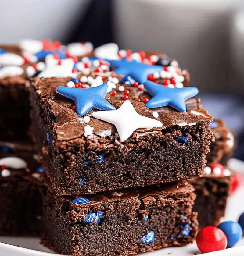 Star Spangled Brownies