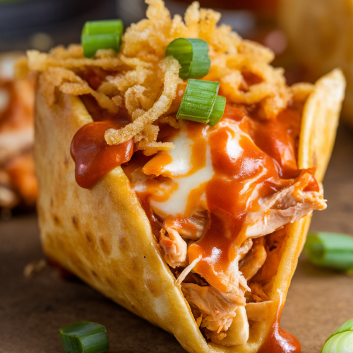Stuffed Buffalo Chicken Shell
