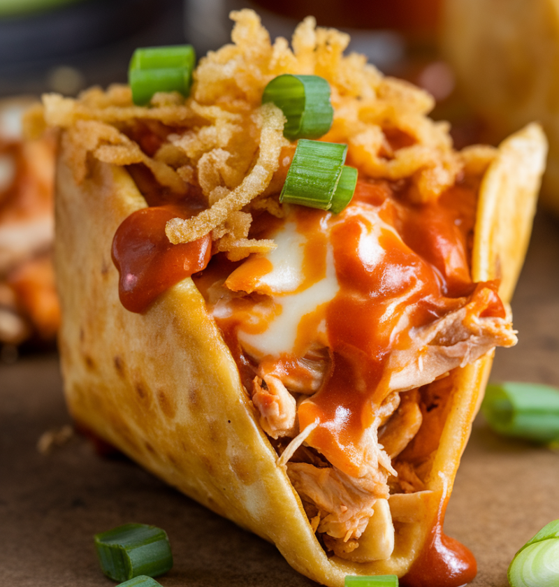 Stuffed Buffalo Chicken Shell
