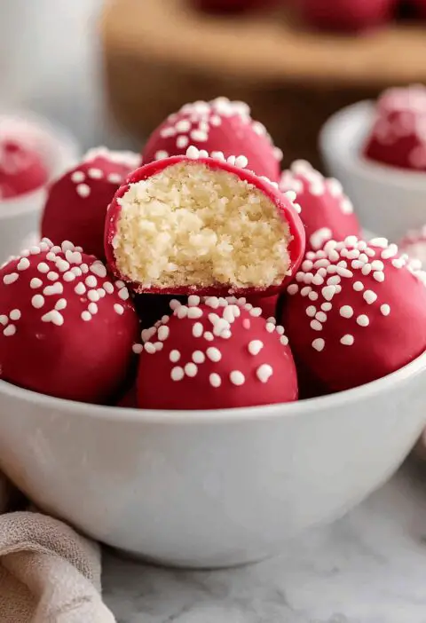 Sugar Cookie Balls