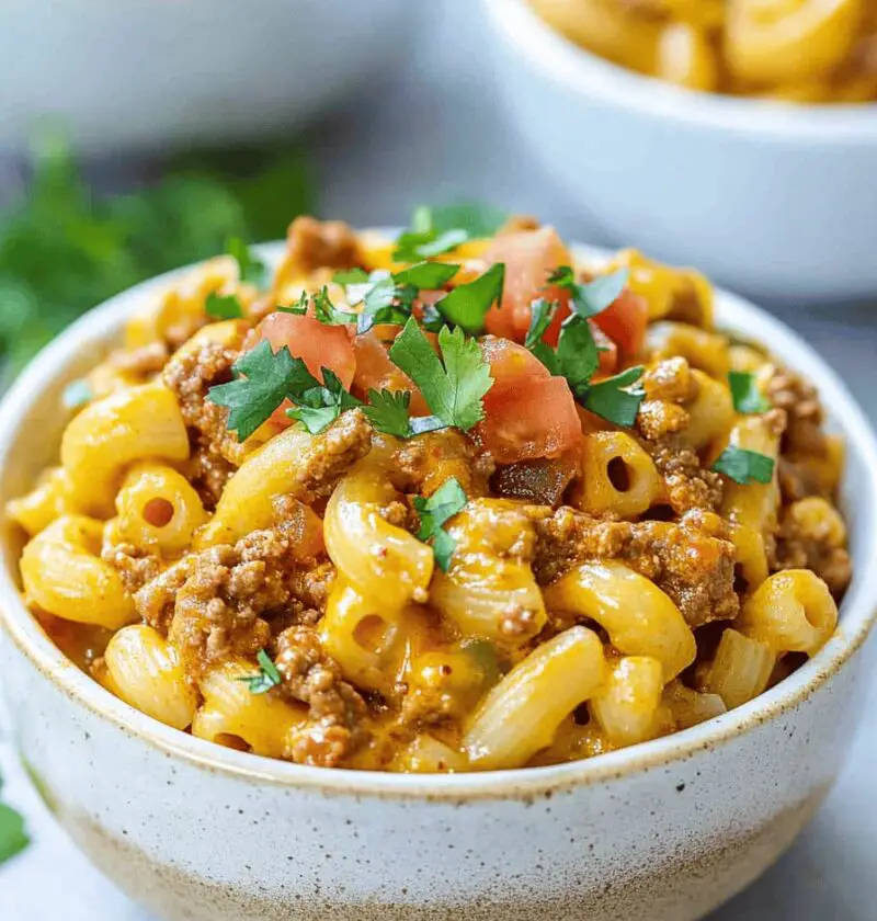 Taco Mac And Cheese