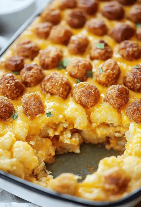 Tater Tot Breakfast Casserole