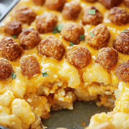 Tater Tot Breakfast Casserole