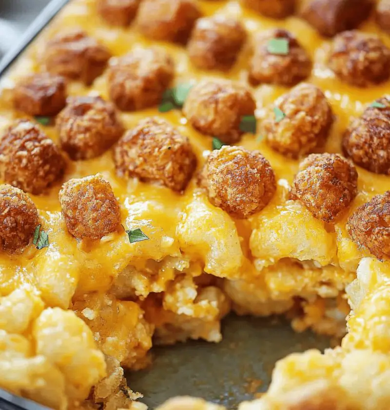 Tater Tot Breakfast Casserole