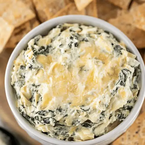 The Best Spinach Artichoke Dip