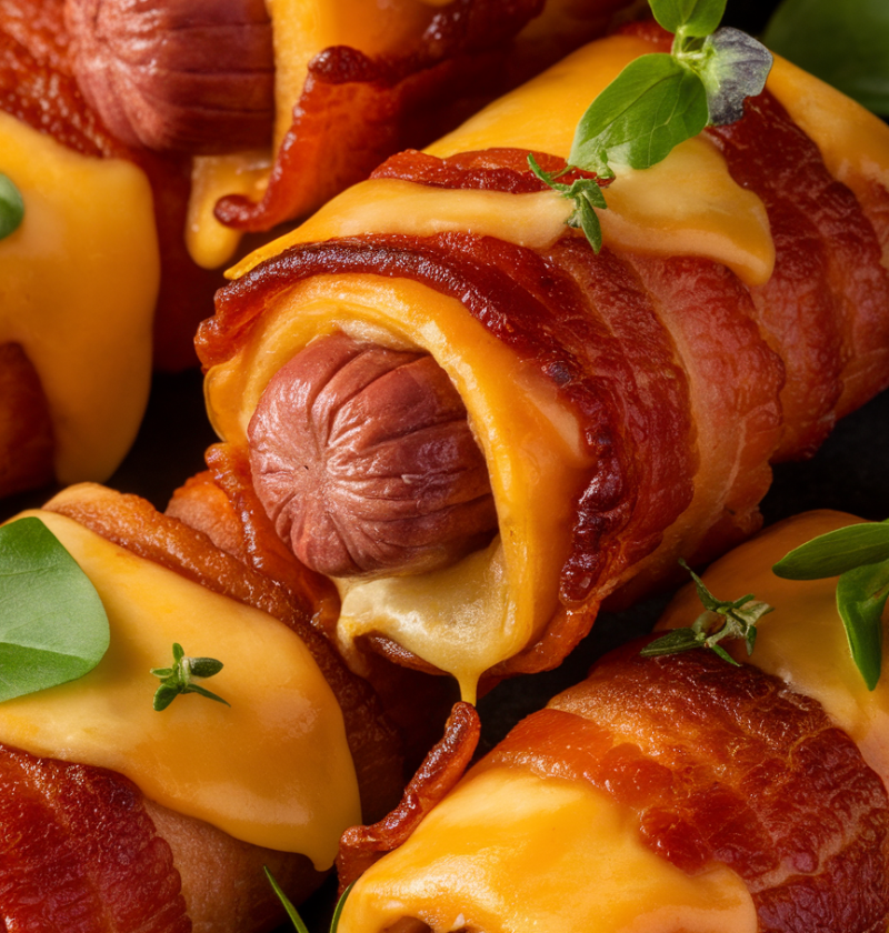 Toasted Hot Dog Roll Ups