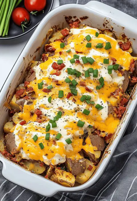Twice Baked Potato Casserole