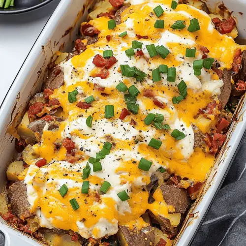 Twice Baked Potato Casserole