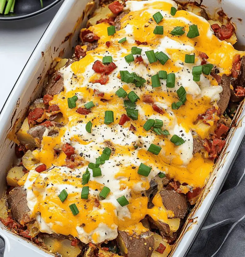 Twice Baked Potato Casserole