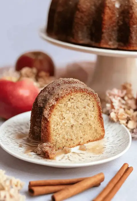 Apple Cider Donut Cake