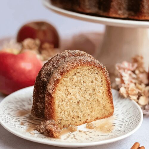 Apple Cider Donut Cake