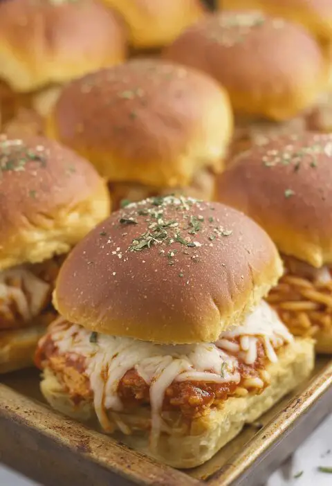 Chicken Parmesan Sliders