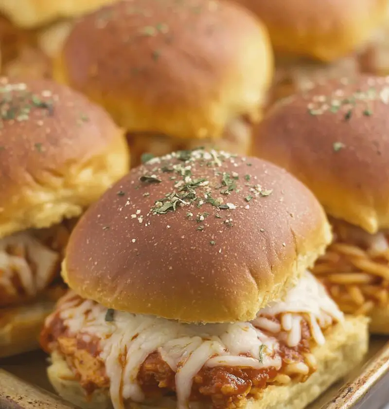 Chicken Parmesan Sliders