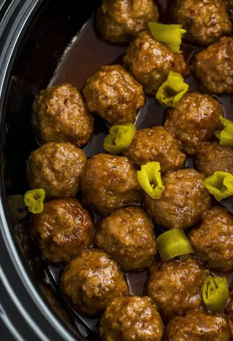 Crockpot Mississippi Meatballs