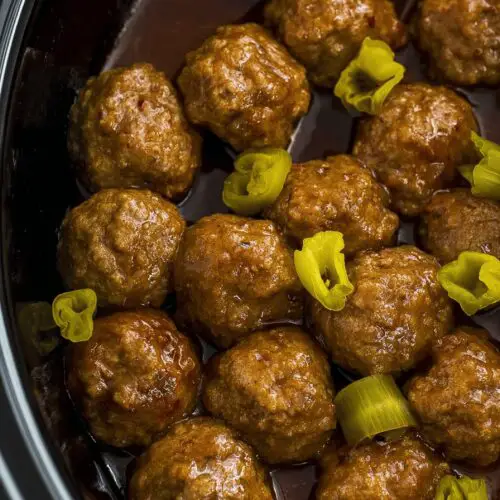 Crockpot Mississippi Meatballs
