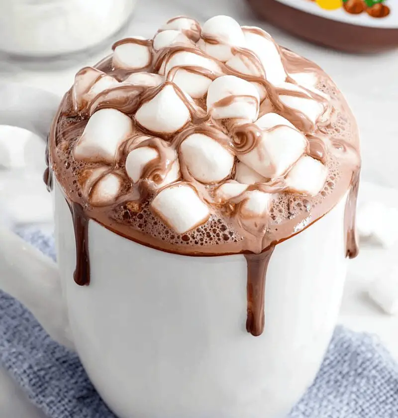 Crockpot Nutella Hot Chocolate