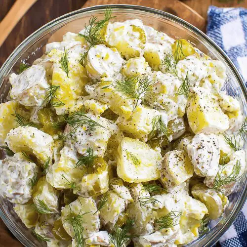 Dill Pickle Potato Salad