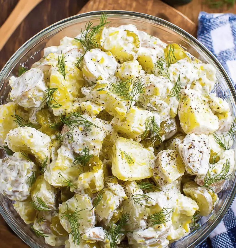 Dill Pickle Potato Salad
