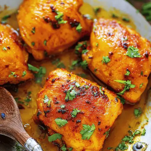 Harissa Chicken Thighs