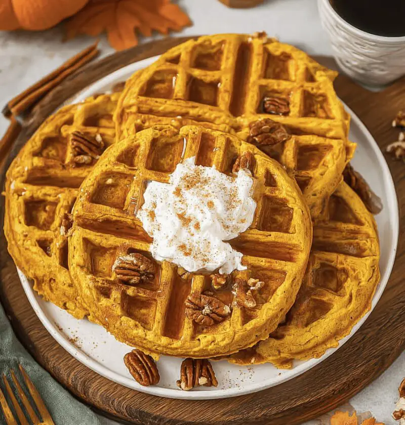 Pumpkin Waffles