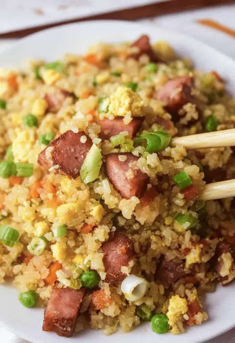 Spam Fried Rice